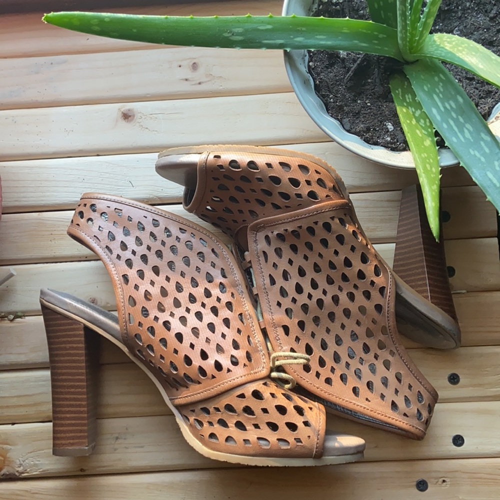 LOFT Leather Heels